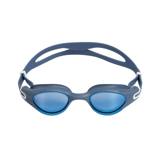 Arena The One Plus Mirror Fitness Swim Goggle - Blue/Grey Mirror