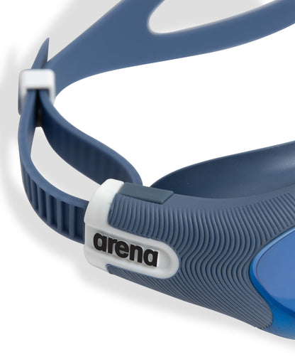 Arena The One Plus Mirror Fitness Swim Goggle - Blue/Grey Mirror