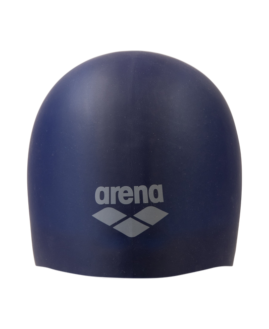 Arena Long Hair Silicone Swim Cap - Navy