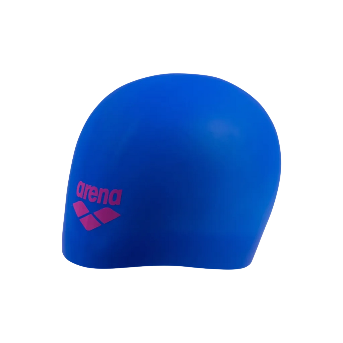 Arena Long Hair Silicone Swim Cap - Neon Blue
