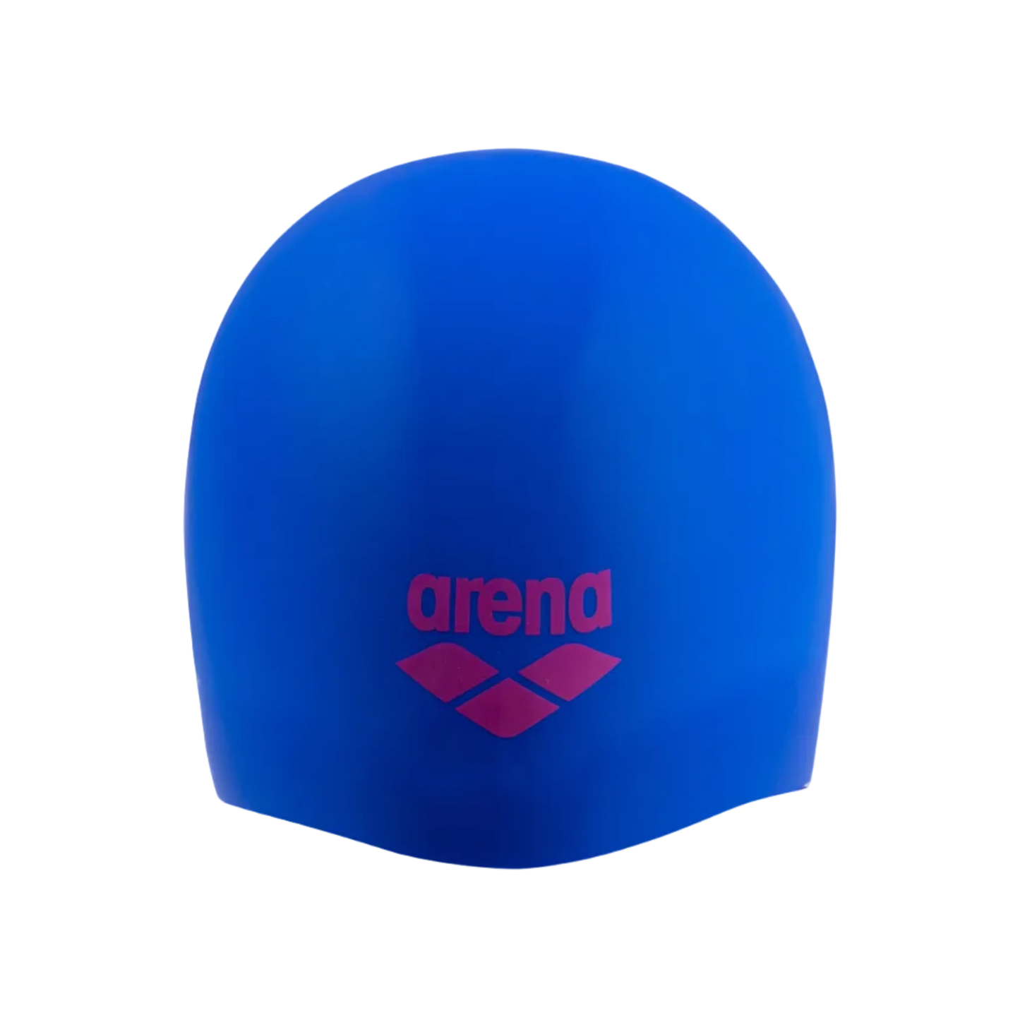 Arena Long Hair Silicone Swim Cap - Neon Blue