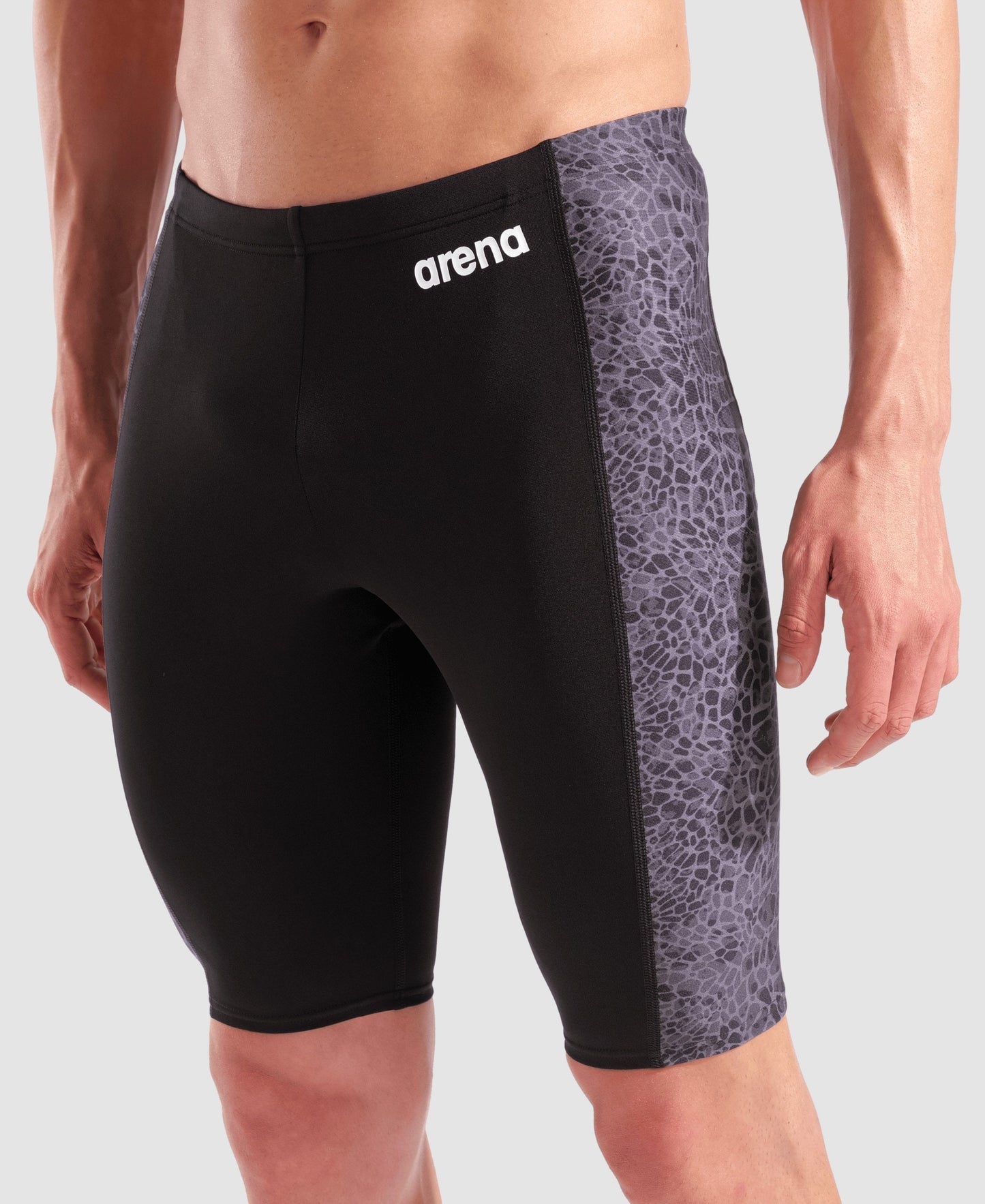 Arena Men's Jammer - Snakeskin Black
