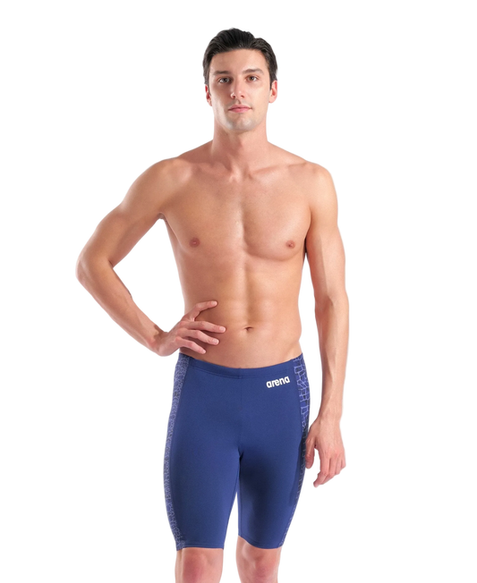 Arena Men's Jammer - Snakeskin Navy