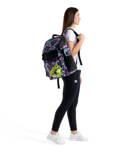 Arena One Go 45L Print Backpack - Chameleon