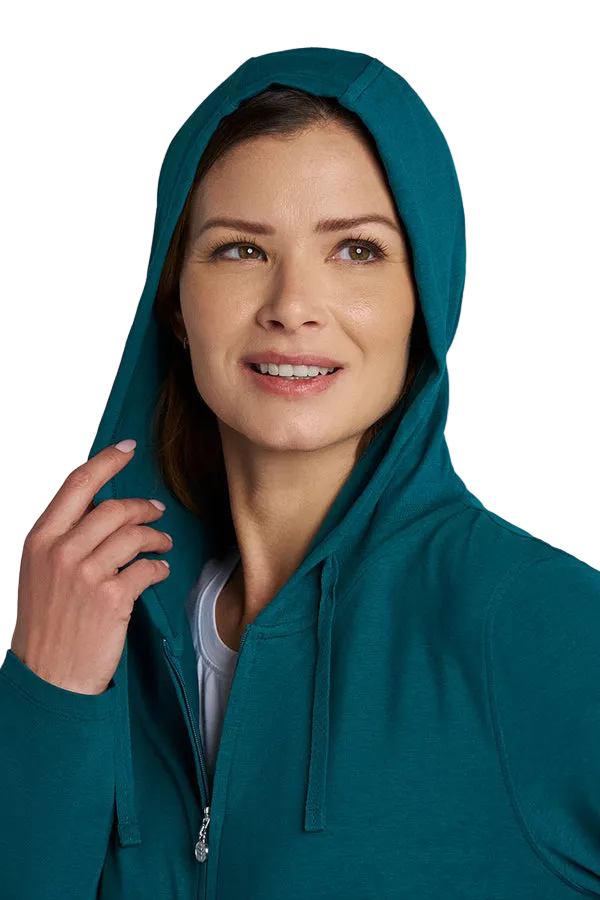 Coolibar Cabana Hoodie Coverup UPF 50+ - Transformative Teal