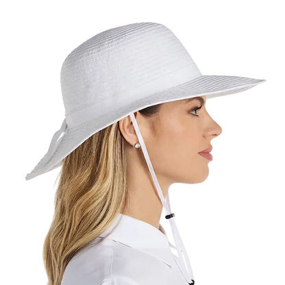 Coolibar Shelly Shapeable Travel Sun Hat UPF 50+ - White