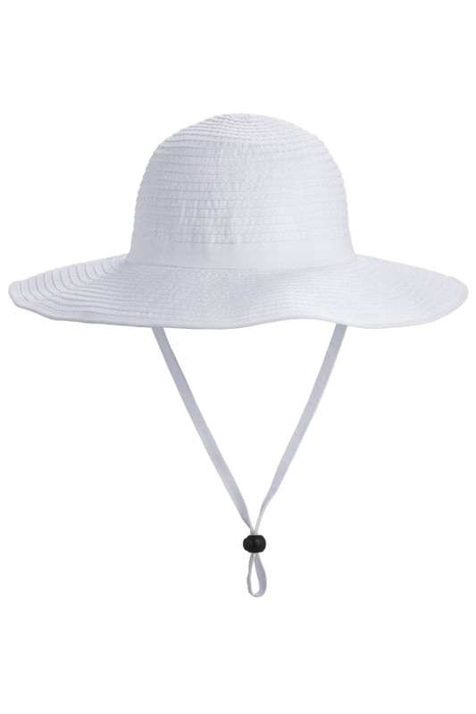 Coolibar Shelly Shapeable Travel Sun Hat UPF 50+ - White