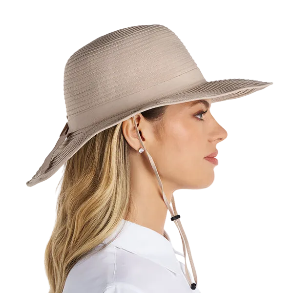 Coolibar Shelly Shapeable Travel Sun Hat UPF 50+ - Tan