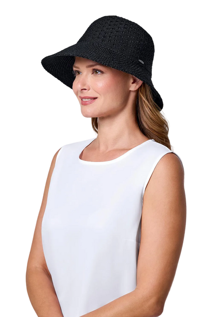 Coolibar Marina Sun Hat UPF 50+ - Black