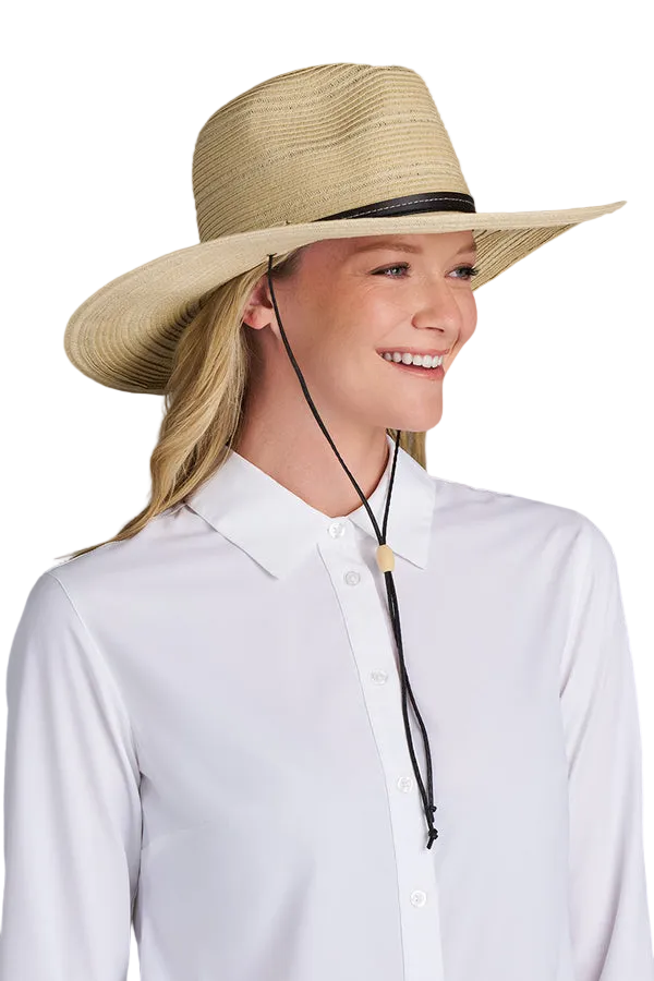 Coolibar Women's Tempe Sun Hat UPF 50+ - Natural