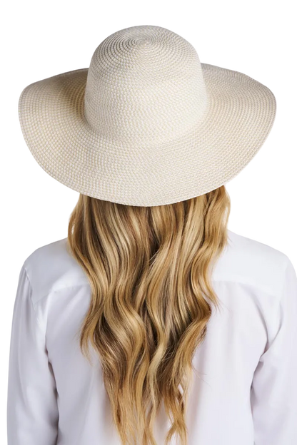 Coolibar Blake Elegant Floppy Sun Hat UPF 50+ - Ivory
