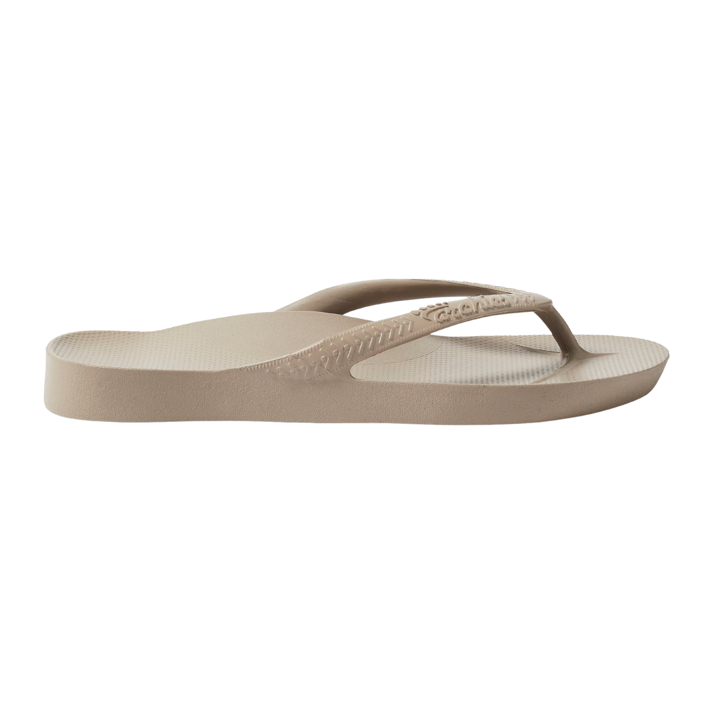 Archies Arch Support Flip Flops - Taupe