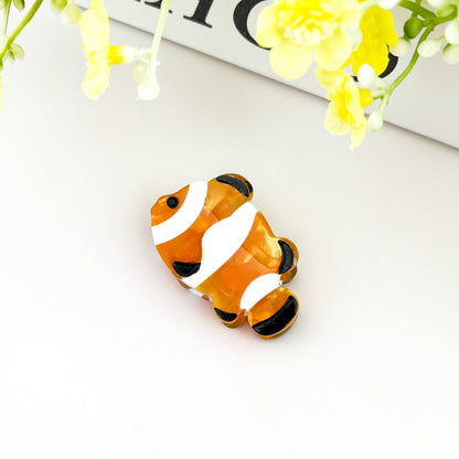 SSR Acetate Mini Clownfish Claw Hair Clip