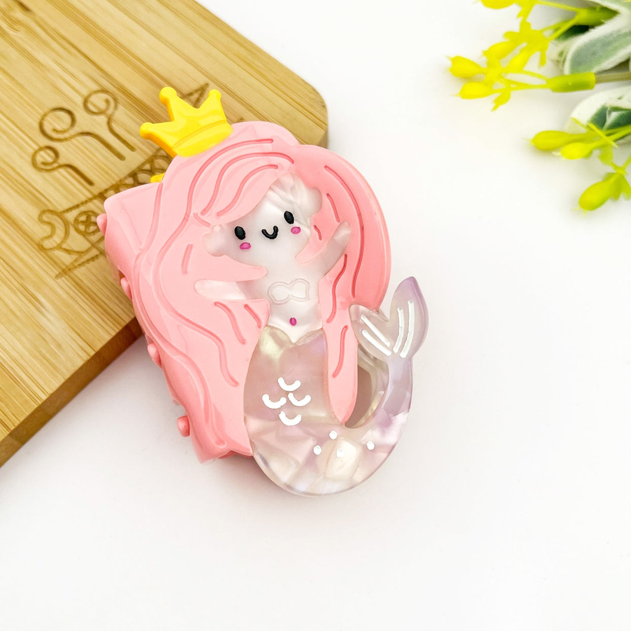 SSR Acetate Mermaid Hair Claw Clip