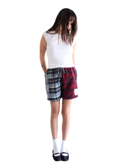 American Recycled Clothing Eco Flannel Shorts - Assorted