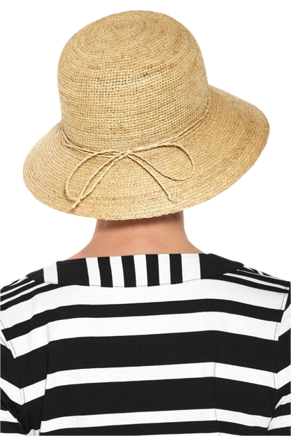 Coolibar Carolina Summer Cloche Hat UPF 50+ - Natural