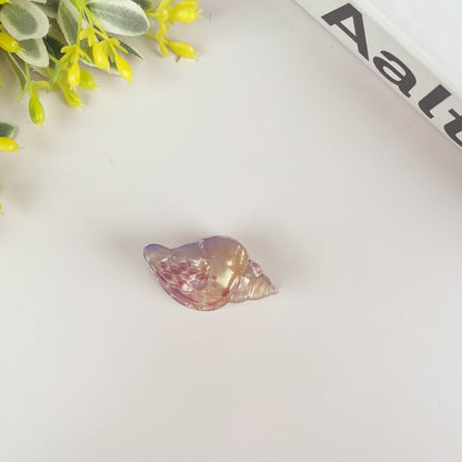 SSR Acetate Mini Purple Conch Claw Clip
