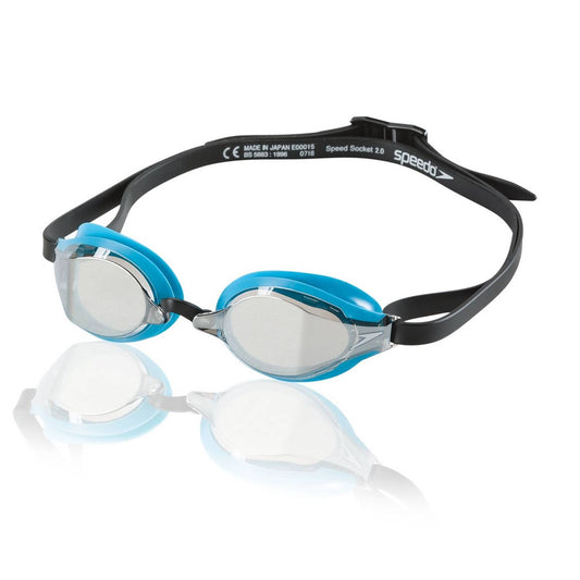 Speedo Speed Socket 2.0 Mirrored Adult Goggle - Smoke Ice