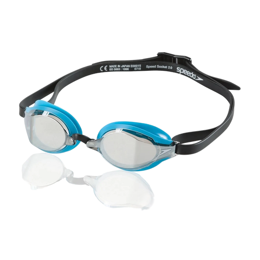 Speedo Speed Socket 2.0 Mirrored Adult Goggle - Smoke Ice