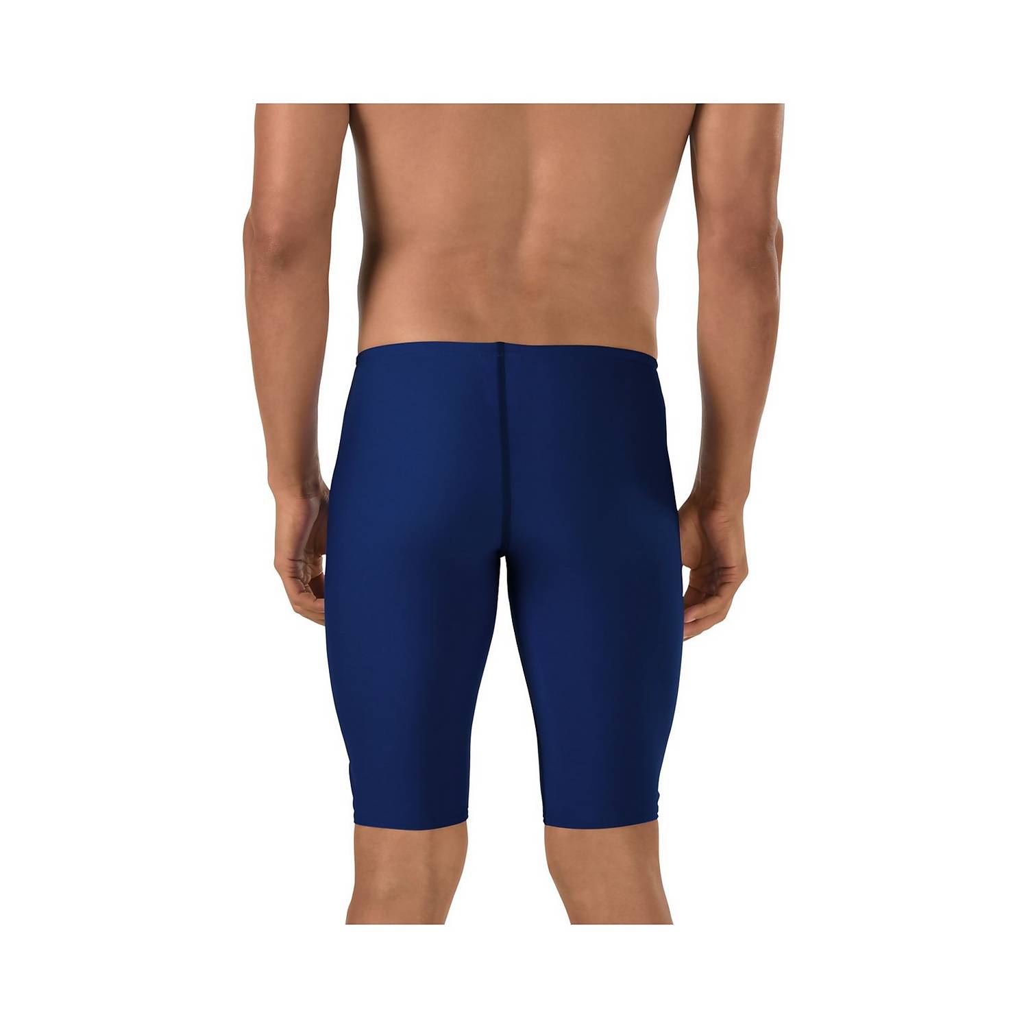 Speedo Endurance Jammer Solid Men's Swimsuit - Navy – Sylvia's Sport ...
