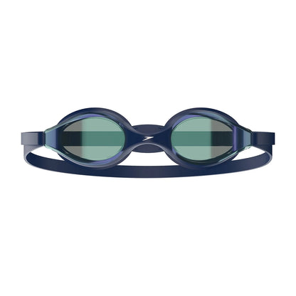 Speedo Unisex Hyper Flyer Mirrored TLAT Youth Racing Goggle - Navy