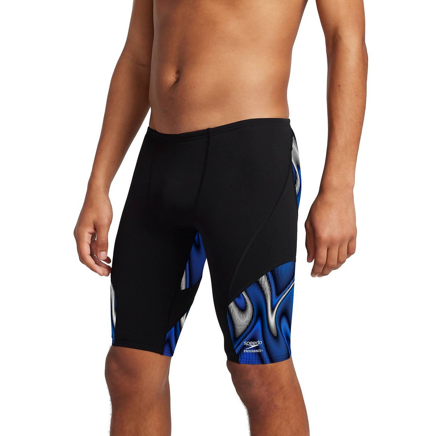 Speedo Endurance Purpose Splice Jammer Men's Swimsuit - Navy/Blue - FINAL SALE