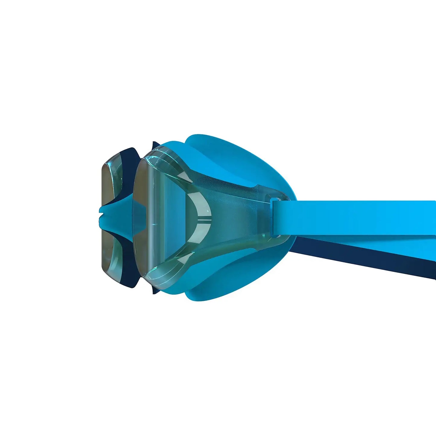 Speedo Unisex Hyper Flyer Limited Edition Mirrored Junior Ages 6-14 Goggle - Blue Navy