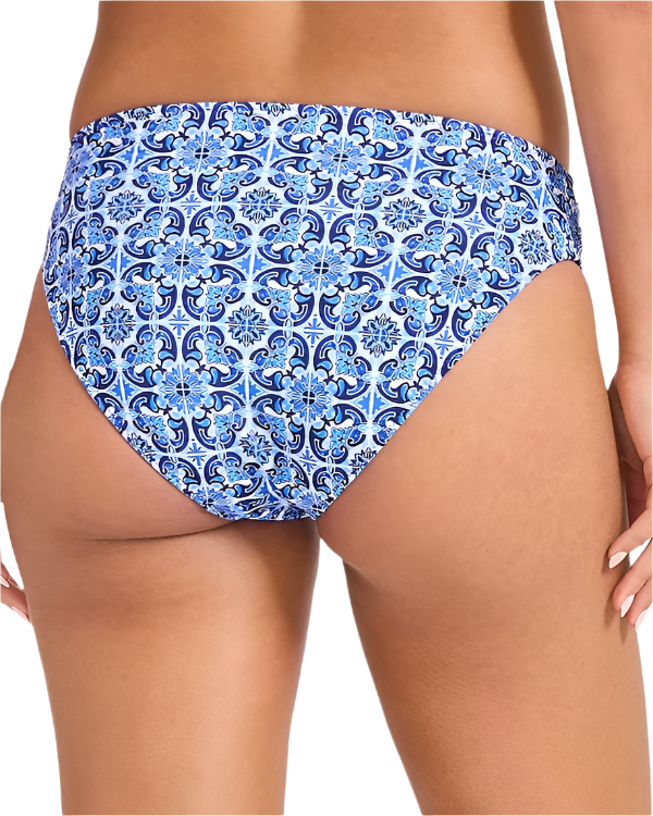 Tommy Bahama Terrazzo Tile Reversible Hipster Bottoms - Palace Blue