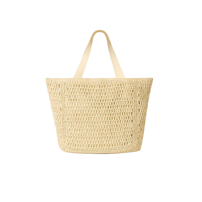 Kulani Kinis Straw Beach Tote Bag - Palm Breeze
