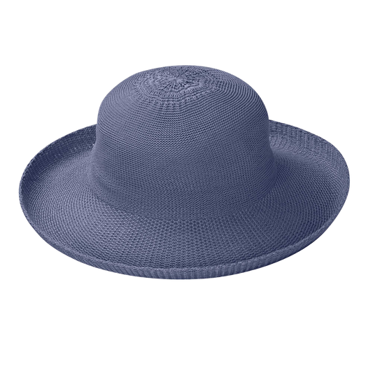 Wallaroo Women's Victoria Packable Sun Hat - Dusty Blue