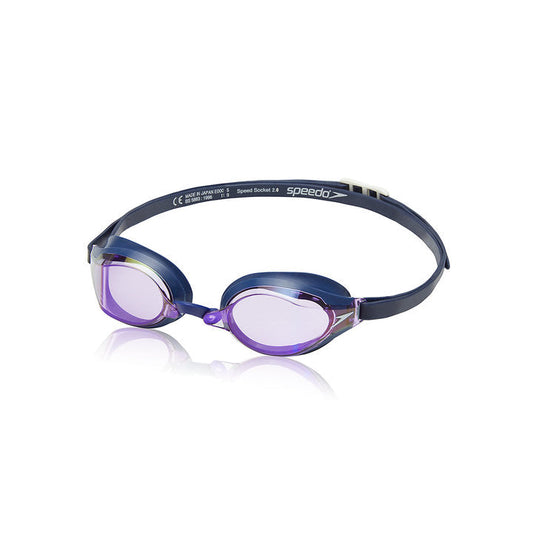 Speedo Speed Socket 2.0 Mirrored Adult Goggle - Purple