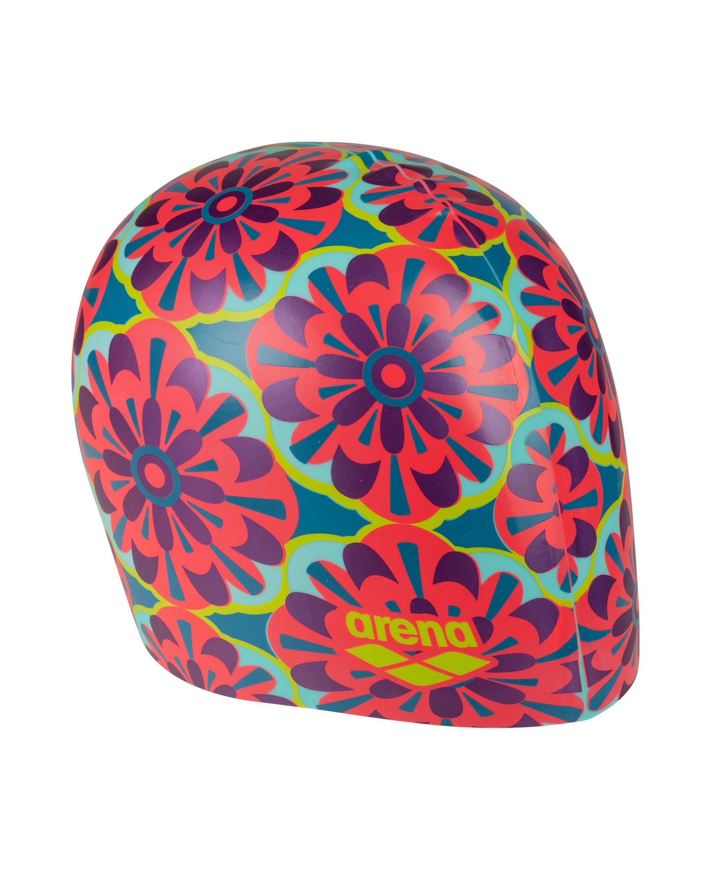 Arena Print Silicone Swim Cap - Arena Floral