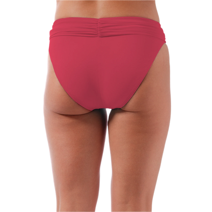 Jantzen Julie Banded Hipster - Sugar Coral - FINAL SALE