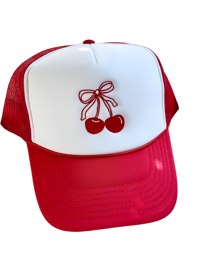 SSR Trucker Hat - Cherry Bow