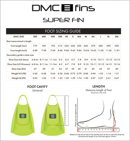 Speedo DMC Super Fin Training Fin - Blue