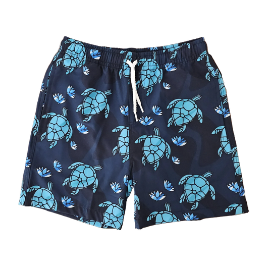 Millie Loves Lily Boys Swim Trunks -  Sea Turtles