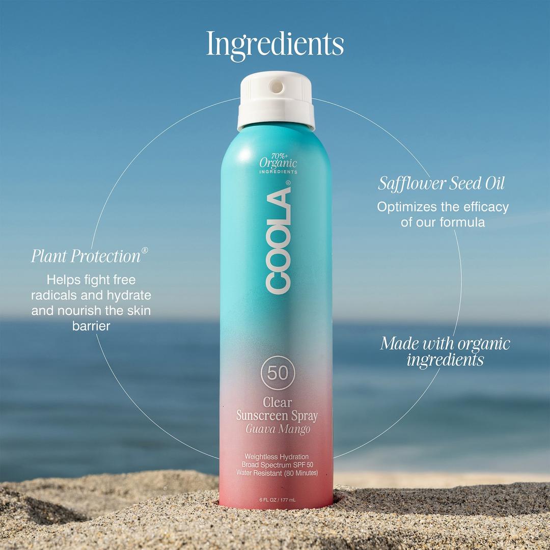 COOLA Classic Spray SPF 50 - Guava Mango