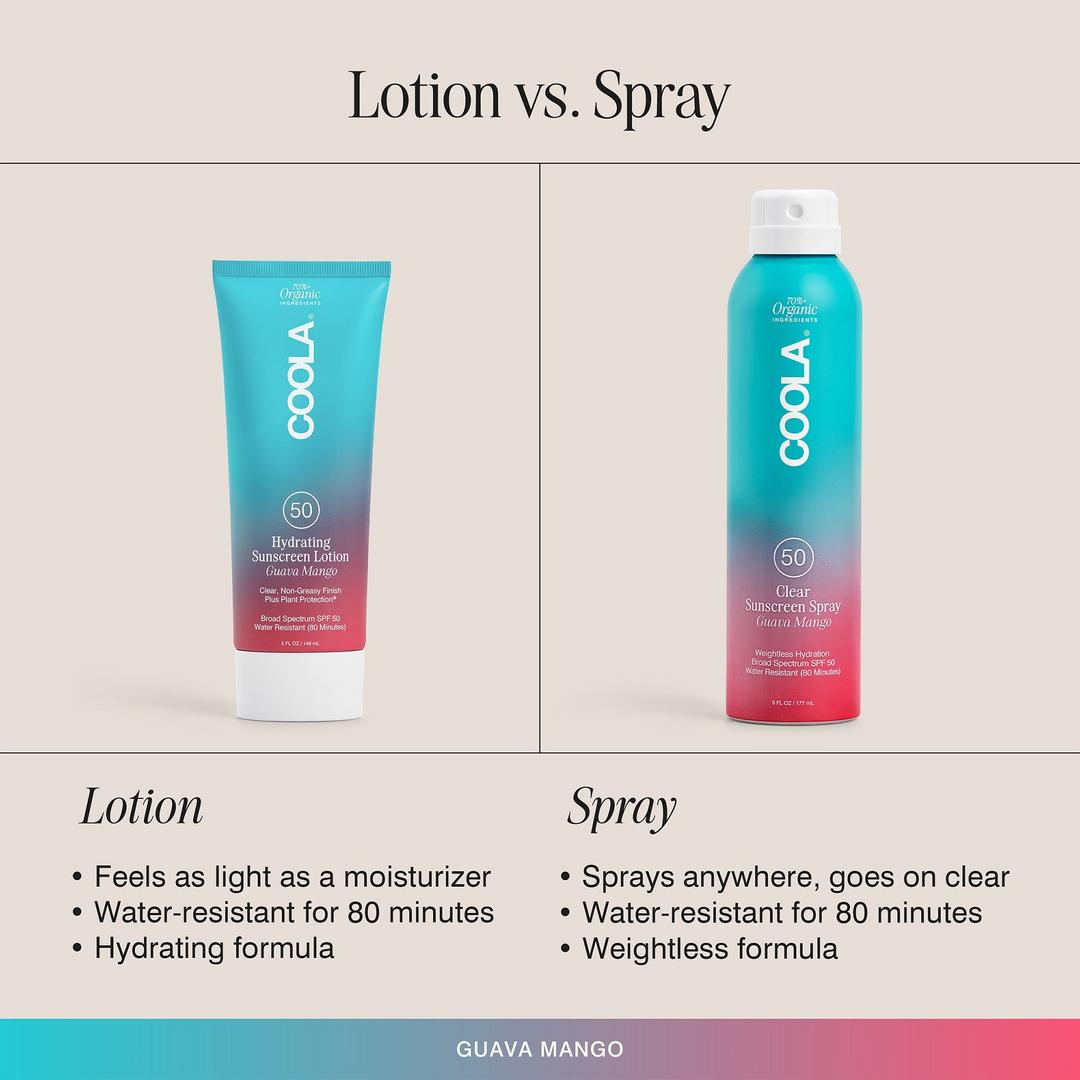 COOLA Classic Spray SPF 50 - Guava Mango