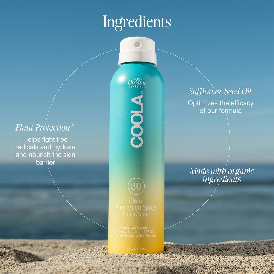 COOLA Classic Spray SPF 30 - Pina Colada