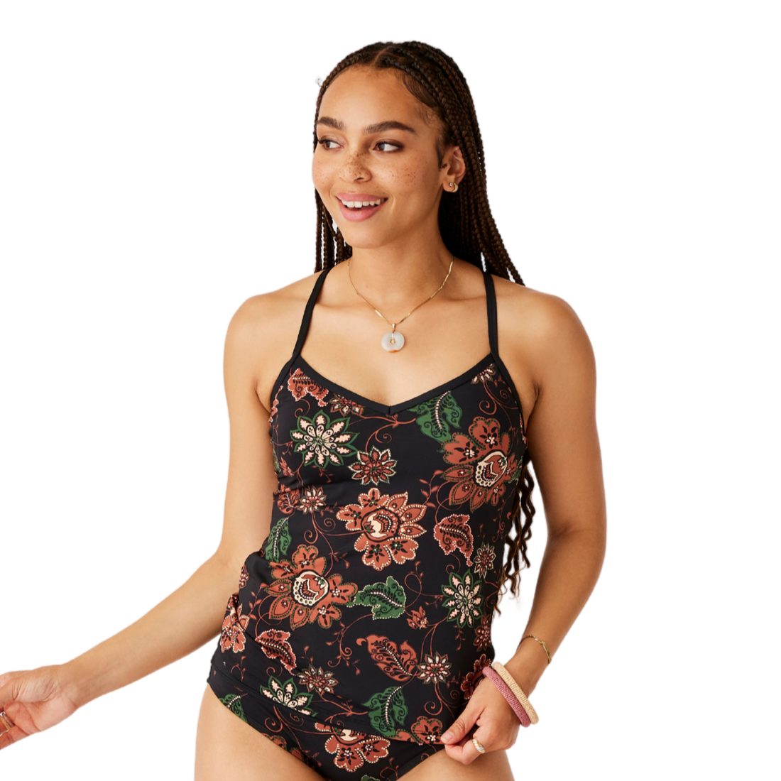 Carve Designs Stinson Racerback Tankini Top Taj Sylvia's Sport & Resort