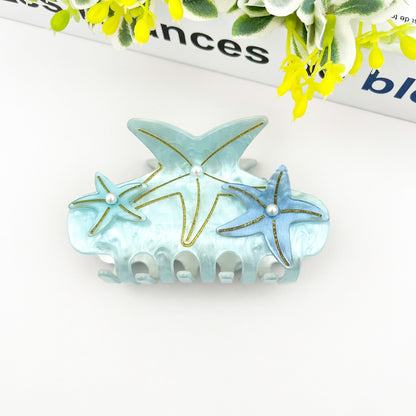 SSR Acetate Pearl Small Starfish Claw Clip