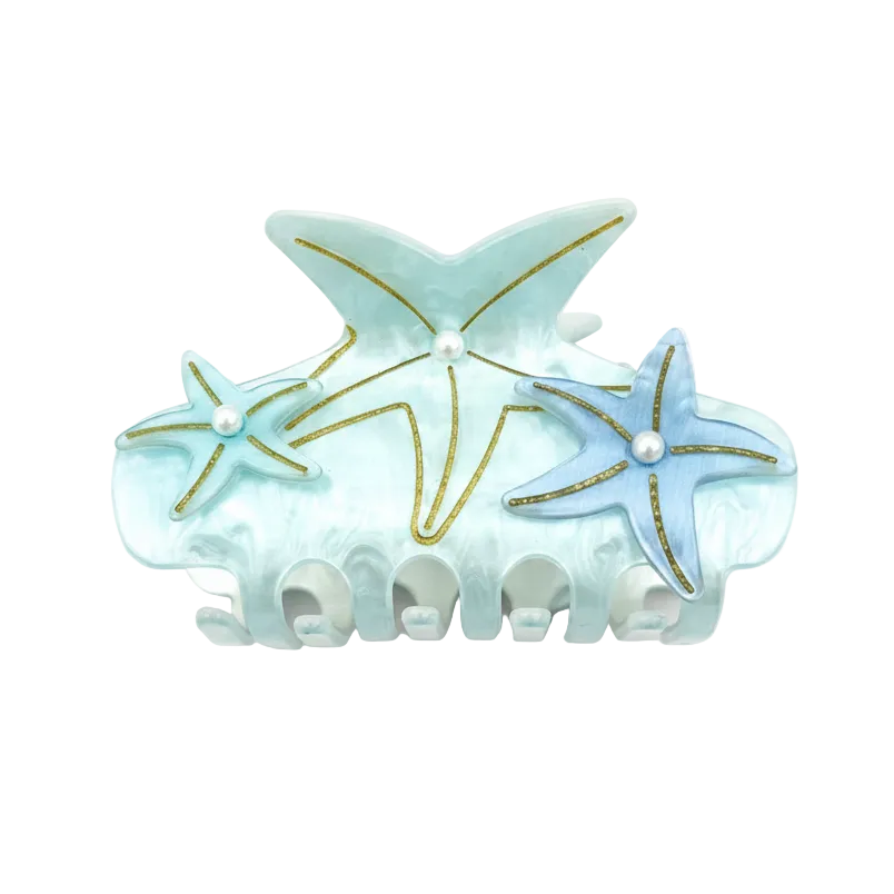 SSR Acetate Pearl Small Starfish Claw Clip