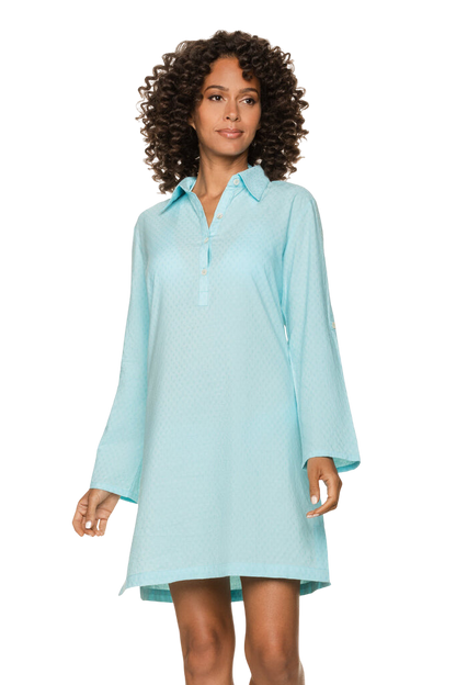 Helen Jon Lilly Coverup Dress - Sky Blue - FINAL SALE