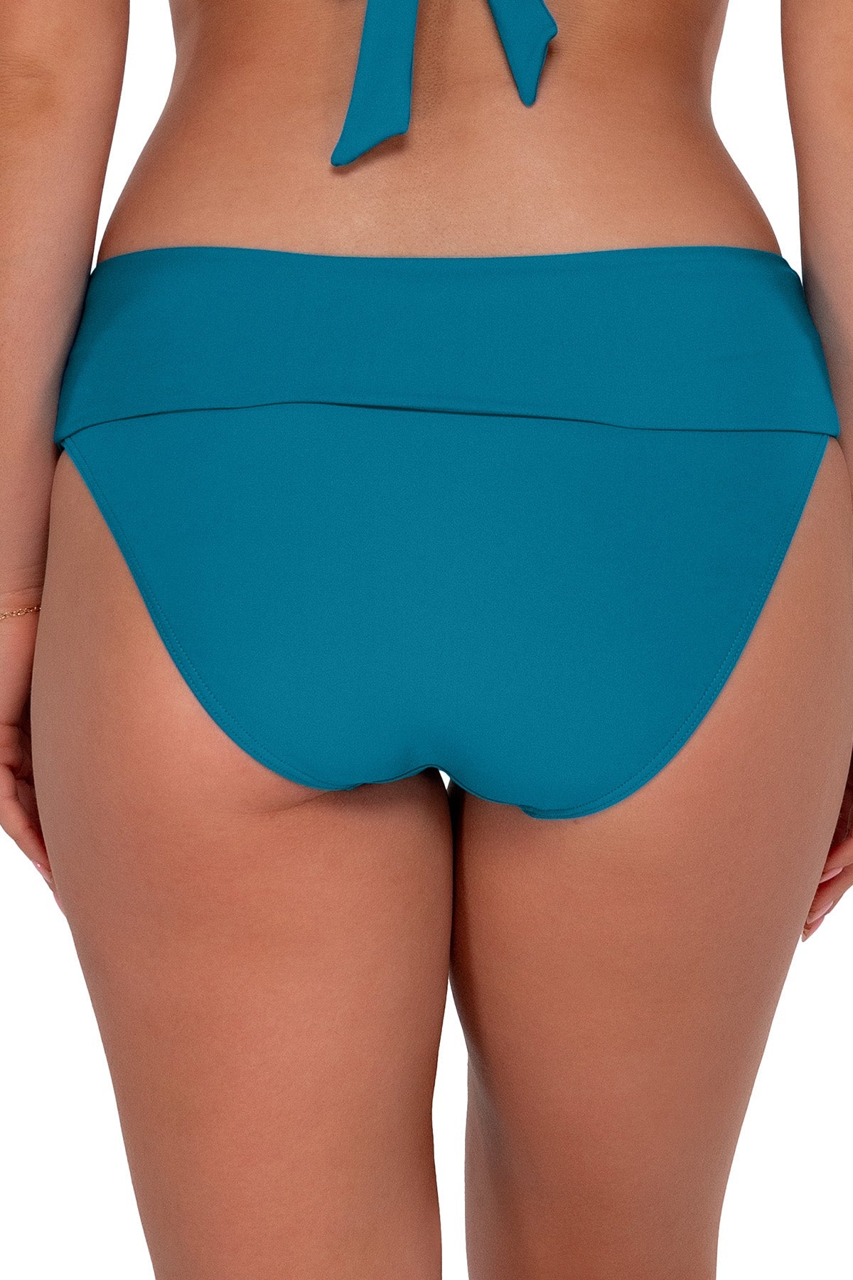 Sunsets Hannah High Waist Bottom - Avalon Teal