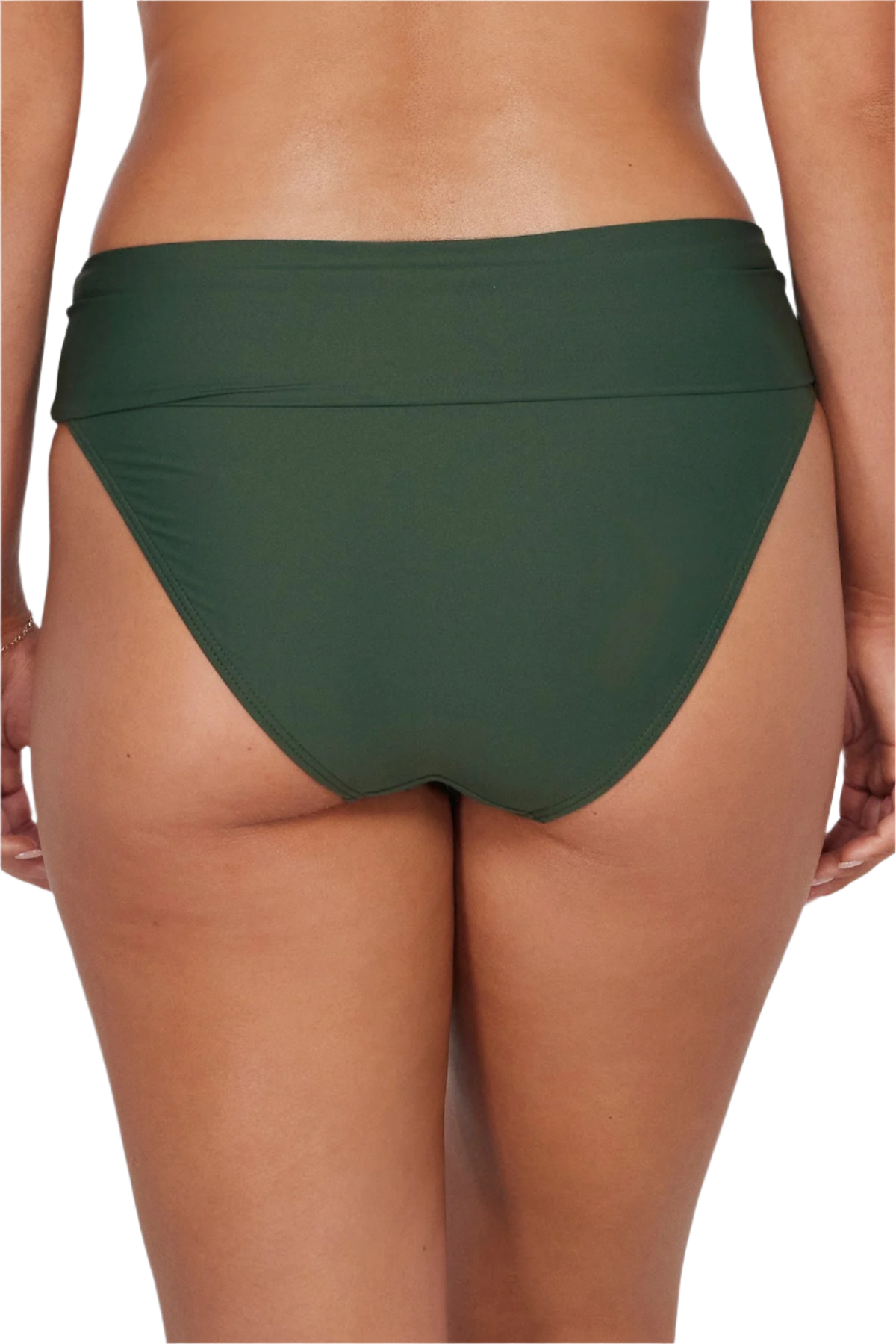 Sunsets Hannah High Waist Swim Bottom - Island Green