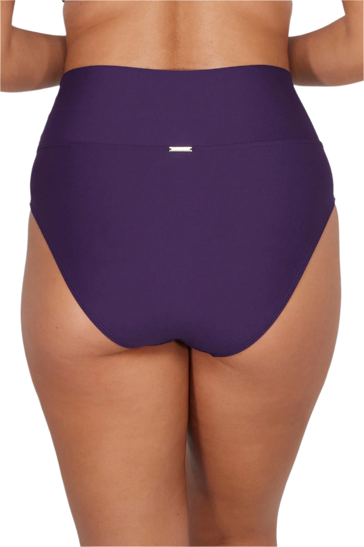 Sunsets Hannah High Waist Swim Bottom - Paradise Plum