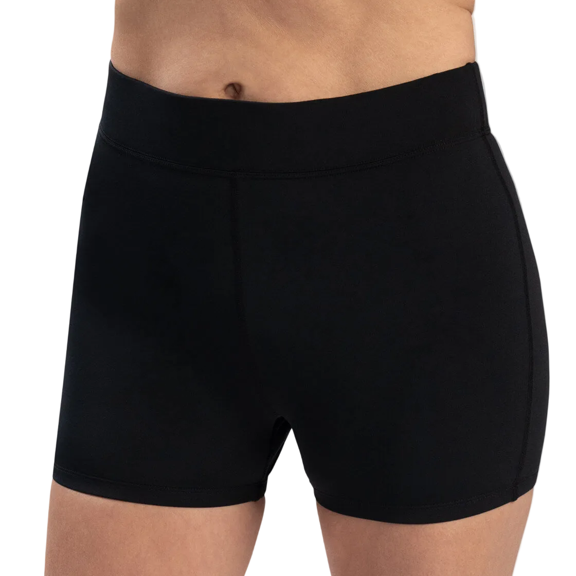 Dolfin Aquashape Solid Fitted Swim Shorts - Black