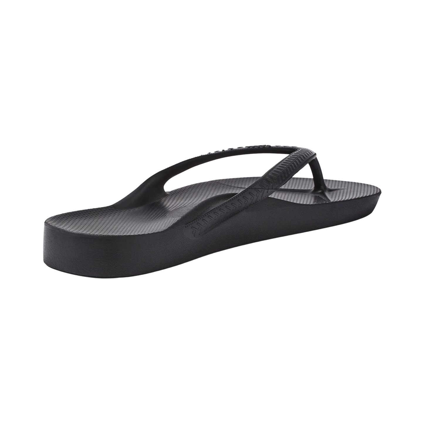 Archies Arch Support Flip Flops - Black