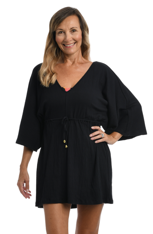 Maxine of Hollywood Knit Crinkle Tunic - FINAL SALE