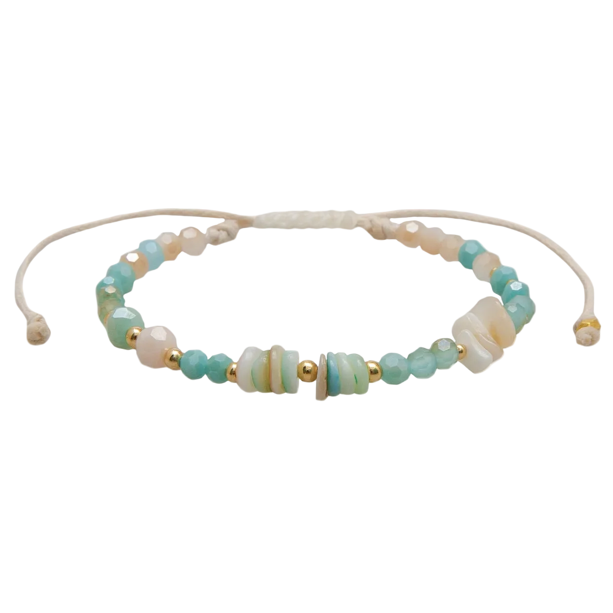 Lotus and Luna Turtle Tide Crystal Tide Bracelet
